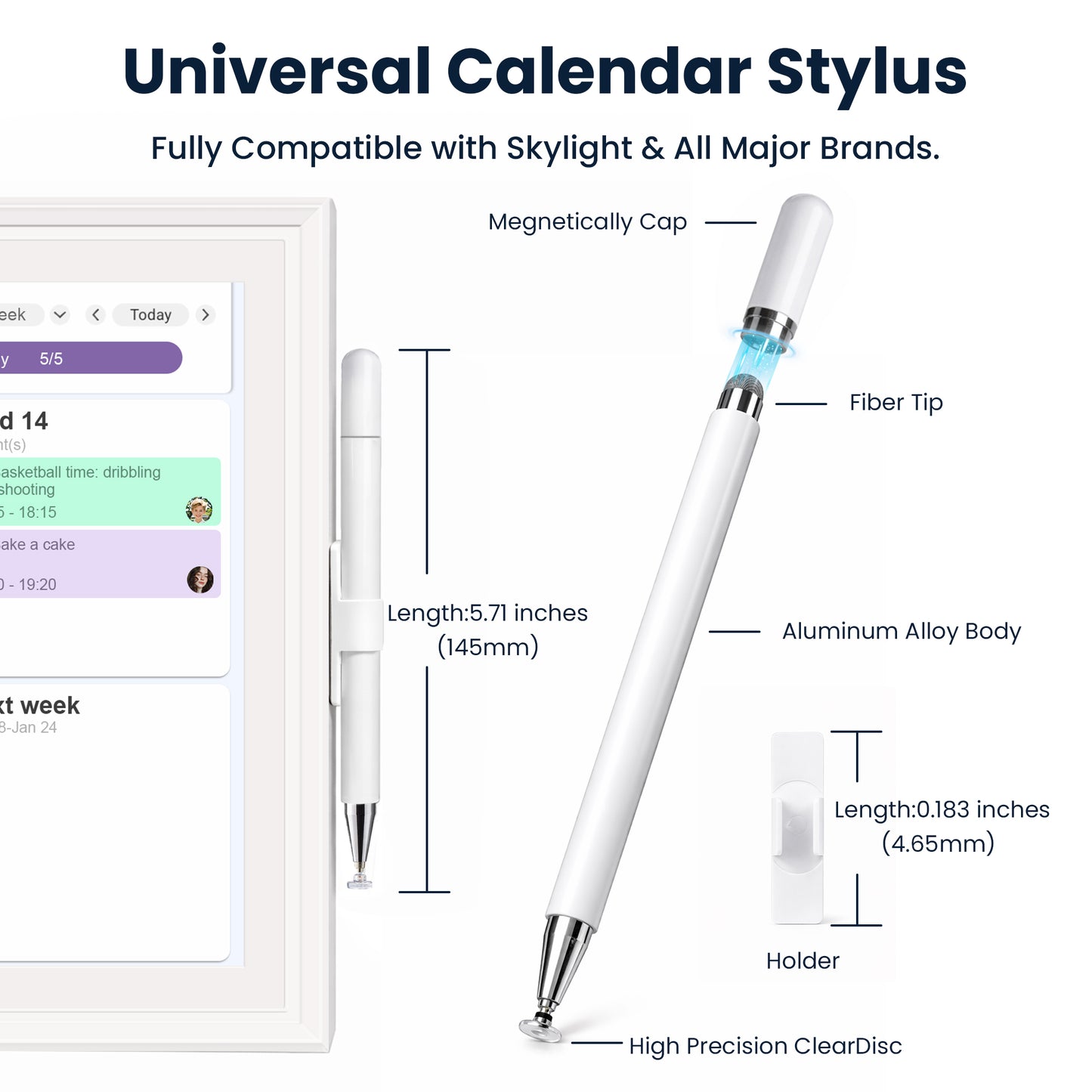 Stylus with holder